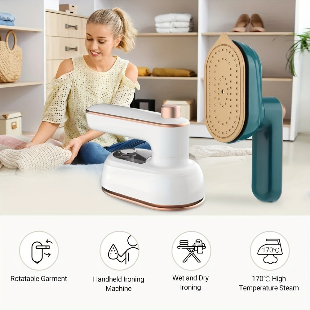 170°C Portable Handheld Steam Iron – Wet & Dry