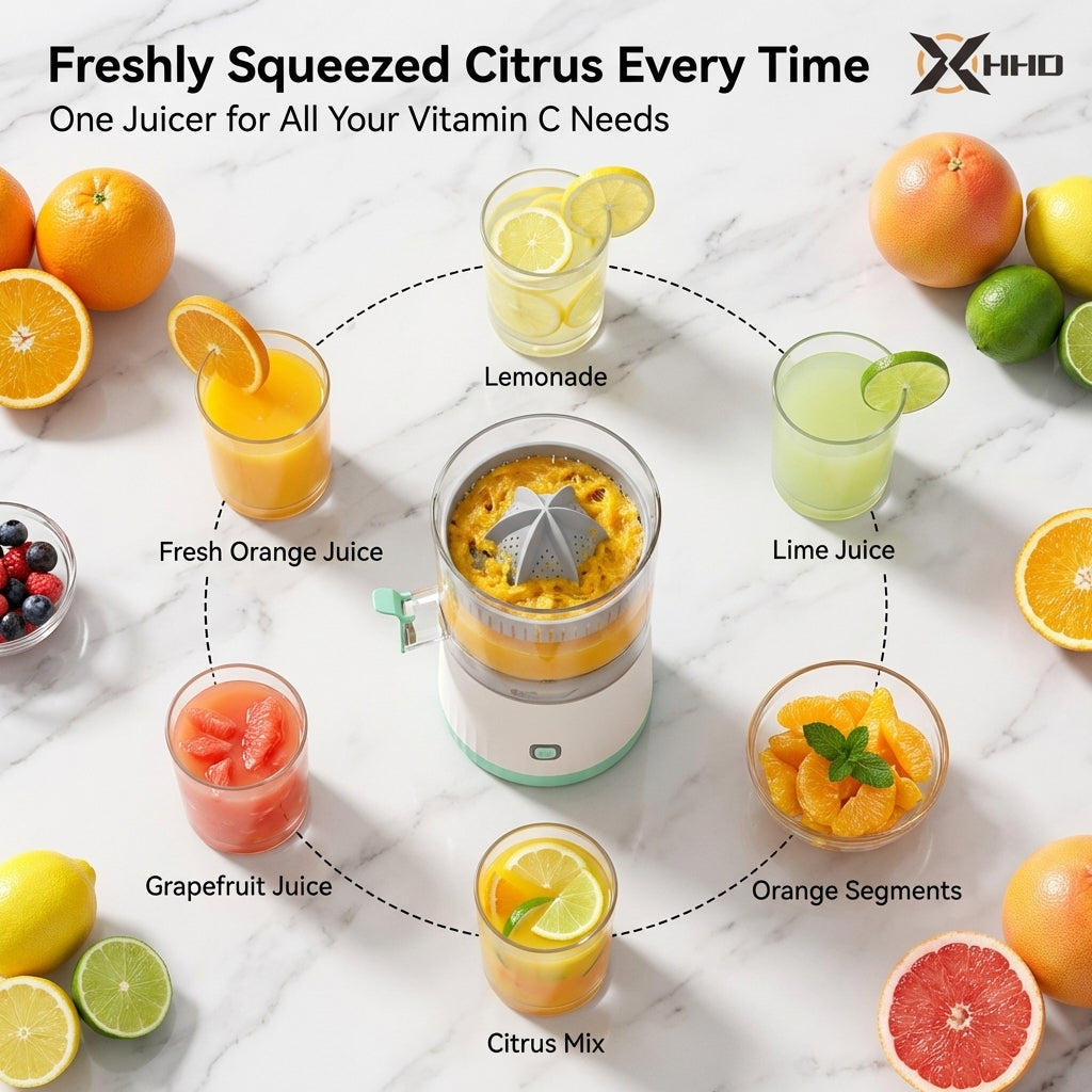 Portable Citrus Squeezer & Presser