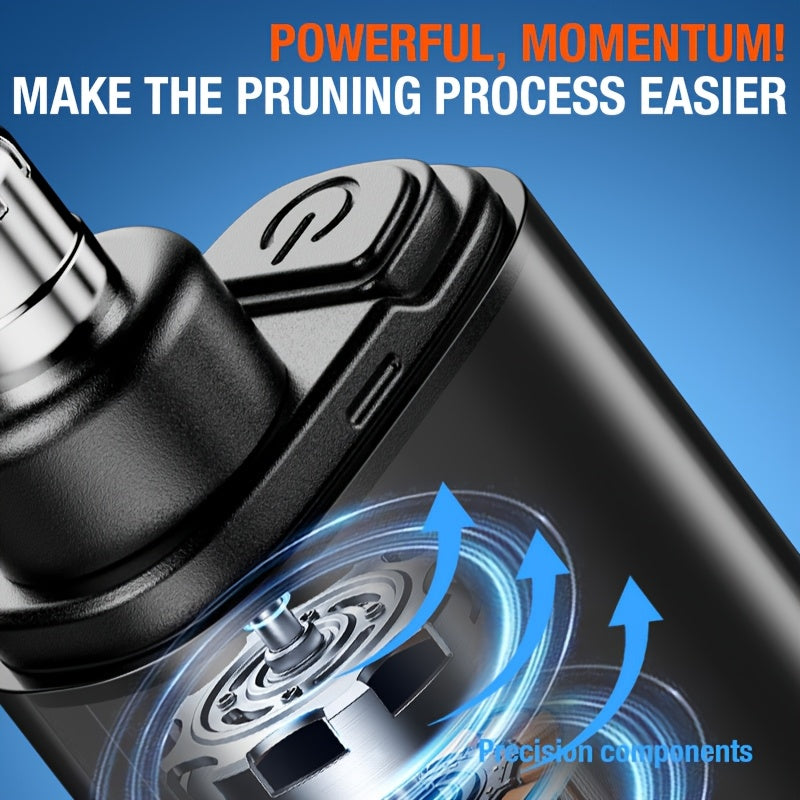 1 PC  Nose Hair Trimmer Mini Portable Fashion Power Digital Display USB Charging