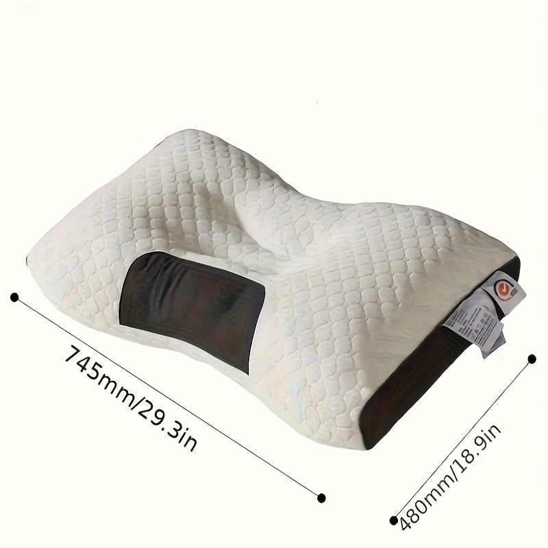 Premium Hotel Pillow – Fluffy High-Rebound Fiber Pillow for Home & Bedroom
