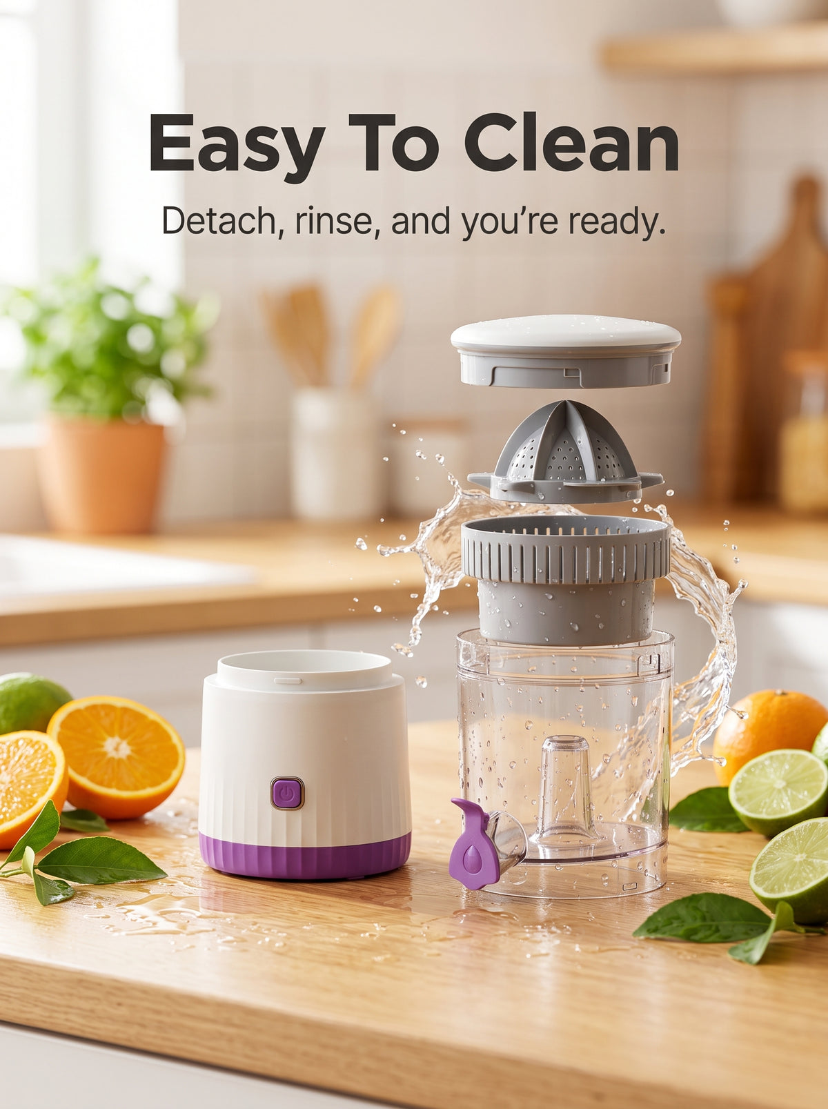 Portable Citrus Squeezer & Presser