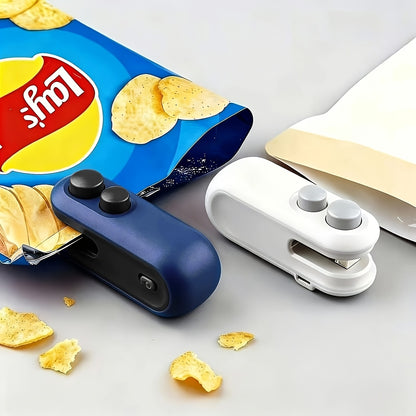 Mini USB Rechargeable Heat Sealer – Portable Handheld Food Bag Sealer